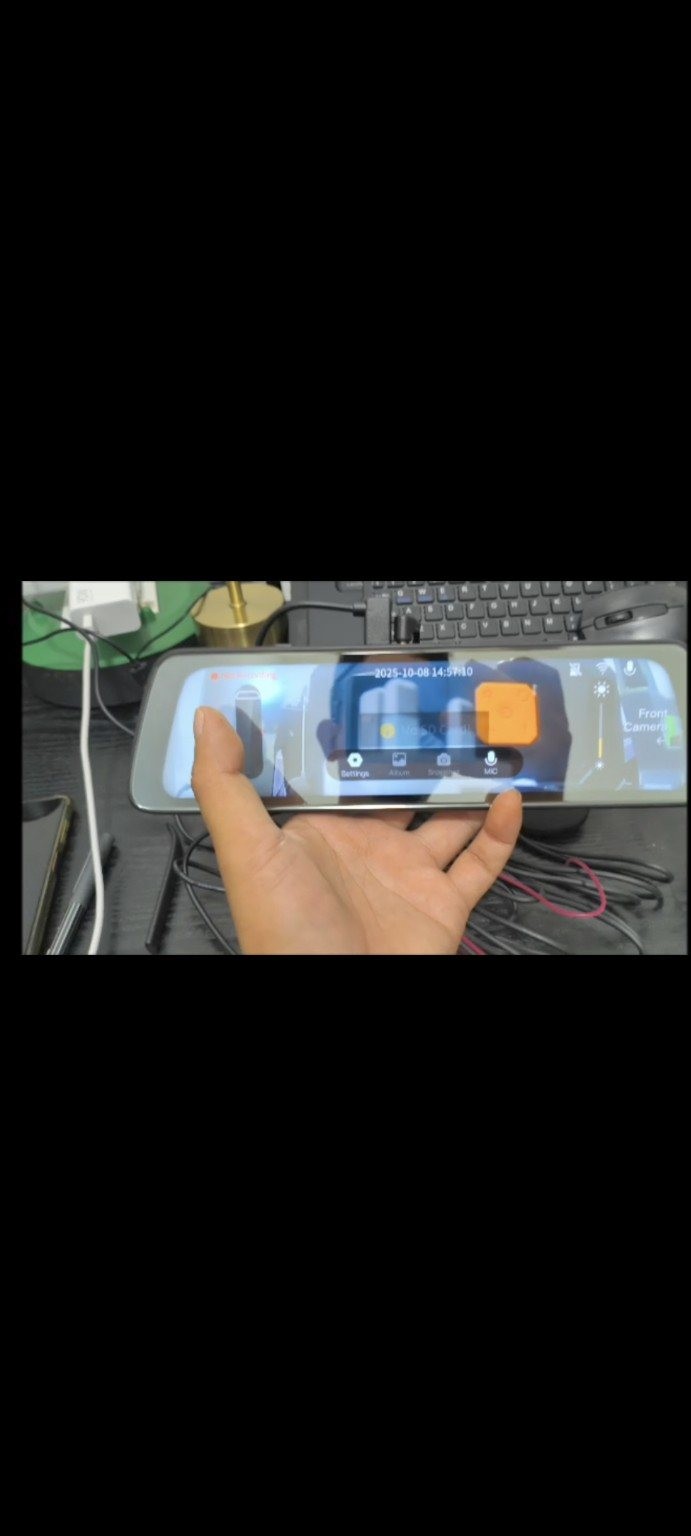 Dashcam set and wiring